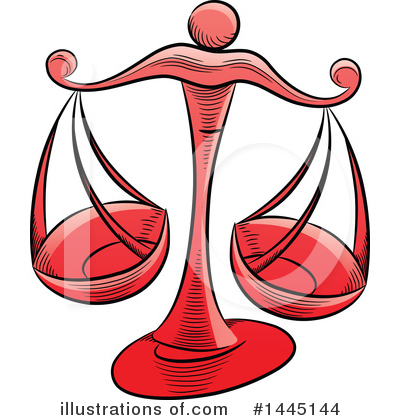 Royalty-Free (RF) Scales Clipart Illustration by cidepix - Stock Sample #1445144
