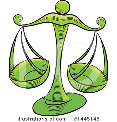Royalty-Free (RF) Scales Clipart Illustration by cidepix - Stock Sample #1445145