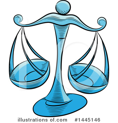 Royalty-Free (RF) Scales Clipart Illustration by cidepix - Stock Sample #1445146