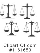 Scales Of Justice Clipart #1161659 by Vector Tradition SM