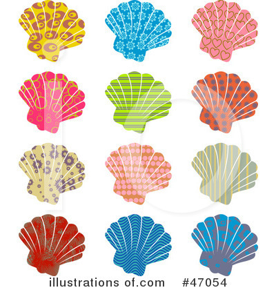 Sea Shells Clipart #47054 by Prawny