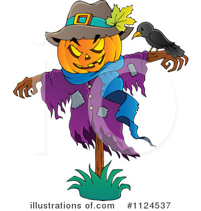 Halloween Pumpkins Clipart #1124537 by visekart