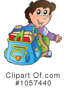 School Boy Clipart #1057440 by visekart