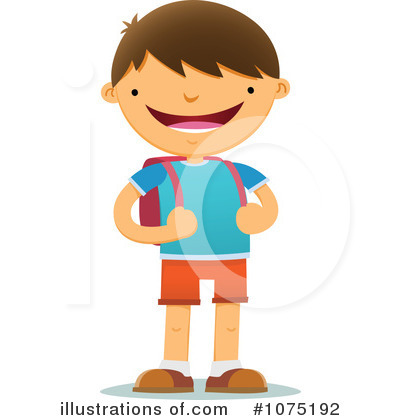 Student Clipart #1075192 by Qiun