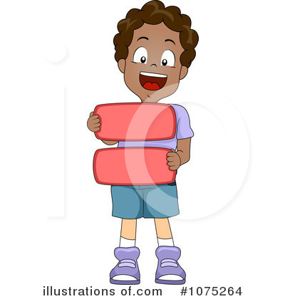 Royalty-Free (RF) School Boy Clipart Illustration by BNP Design Studio - Stock Sample #1075264