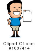 School Boy Clipart #1087414 by Cory Thoman