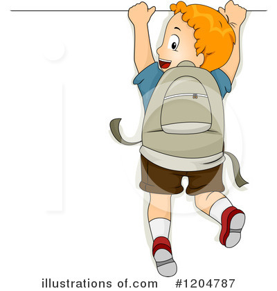 Royalty-Free (RF) School Boy Clipart Illustration by BNP Design Studio - Stock Sample #1204787