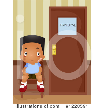 Royalty-Free (RF) School Boy Clipart Illustration by BNP Design Studio - Stock Sample #1228591