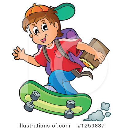 Students Clipart #1259887 by visekart