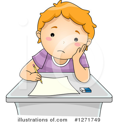 Royalty-Free (RF) School Boy Clipart Illustration by BNP Design Studio - Stock Sample #1271749