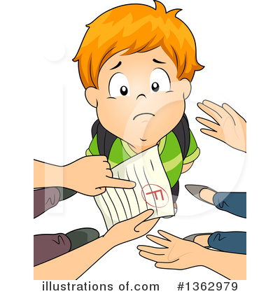 Royalty-Free (RF) School Boy Clipart Illustration by BNP Design Studio - Stock Sample #1362979