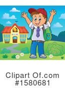 School Boy Clipart #1580681 by visekart