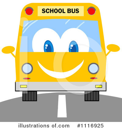 Bus Clipart #1116925 by Hit Toon