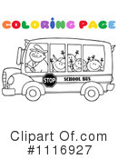 School Bus Clipart #1116927 by Hit Toon