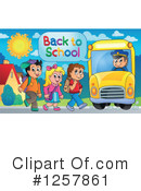 School Bus Clipart #1257861 by visekart