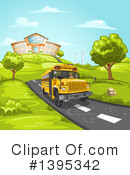 School Bus Clipart #1395342 by merlinul