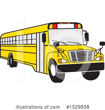 Royalty-Free (RF) School Bus Clipart Illustration by Johnny Sajem - Stock Sample #1529938