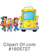 School Bus Clipart #1605727 by visekart