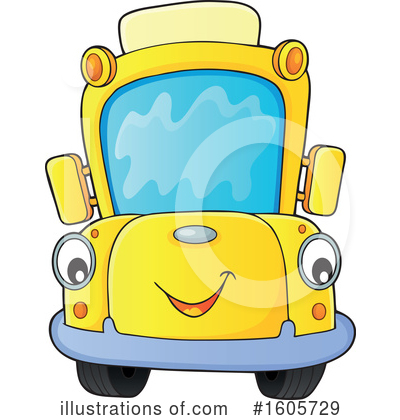 School Bus Clipart #1605729 by visekart