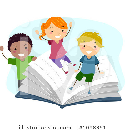 Royalty-Free (RF) School Children Clipart Illustration by BNP Design Studio - Stock Sample #1098851