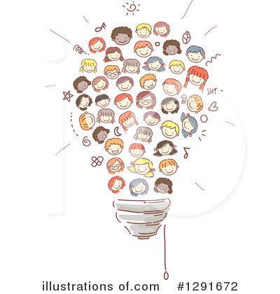 Brainstorming Clipart #1291672 by BNP Design Studio