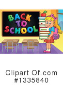 School Children Clipart #1335840 by visekart