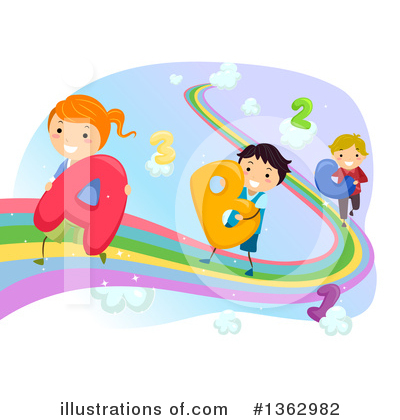 Royalty-Free (RF) School Children Clipart Illustration by BNP Design Studio - Stock Sample #1362982