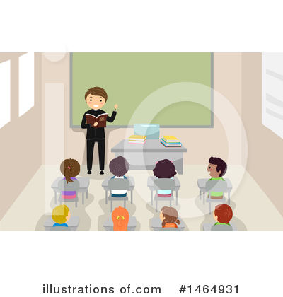 Royalty-Free (RF) School Children Clipart Illustration by BNP Design Studio - Stock Sample #1464931