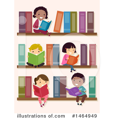Royalty-Free (RF) School Children Clipart Illustration by BNP Design Studio - Stock Sample #1464949
