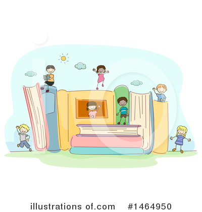 Royalty-Free (RF) School Children Clipart Illustration by BNP Design Studio - Stock Sample #1464950