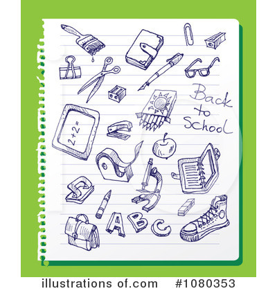Back To School Clipart #1080353 by Eugene