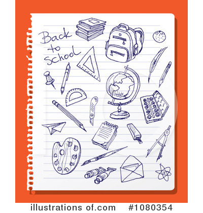 Royalty-Free (RF) School Clipart Illustration by Eugene - Stock Sample #1080354