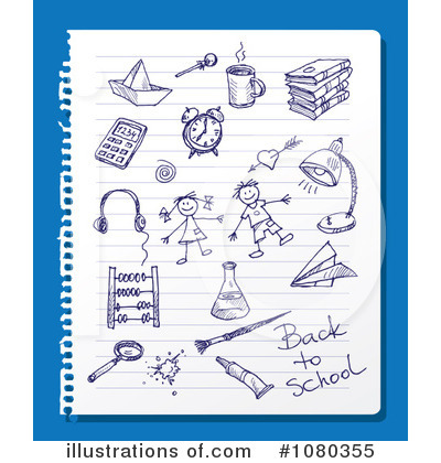Royalty-Free (RF) School Clipart Illustration by Eugene - Stock Sample #1080355