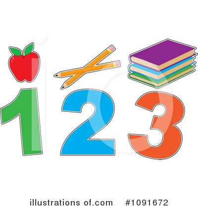 School Clipart #1091672 by Maria Bell