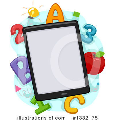Tablet Computer Clipart #1332175 by BNP Design Studio