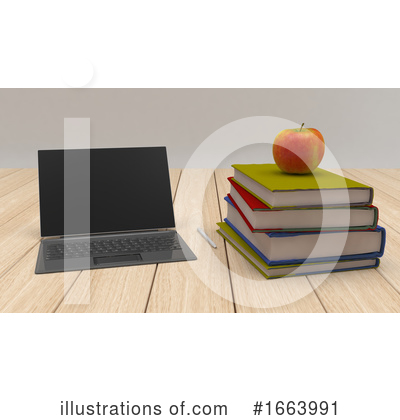 Royalty-Free (RF) School Clipart Illustration by KJ Pargeter - Stock Sample #1663991