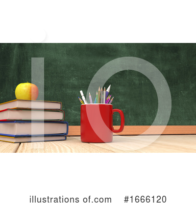 Royalty-Free (RF) School Clipart Illustration by KJ Pargeter - Stock Sample #1666120