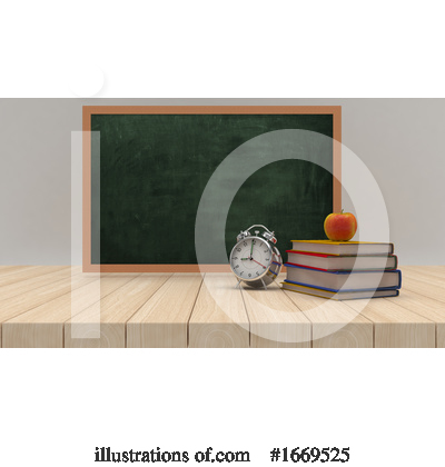 Royalty-Free (RF) School Clipart Illustration by KJ Pargeter - Stock Sample #1669525
