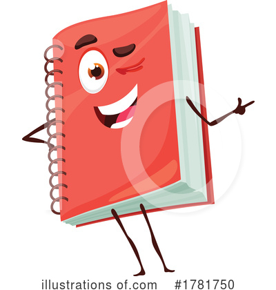 Notepad Clipart #1781750 by Vector Tradition SM