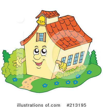 School House Clipart #213195 by visekart