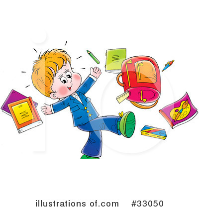 Back To School Clipart #33050 by Alex Bannykh