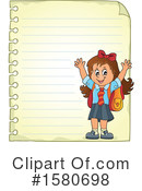 School Girl Clipart #1580698 by visekart