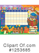School Timetable Clipart #1253685 by visekart
