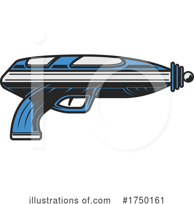 Ray Guns Clipart #1750161 by Vector Tradition SM