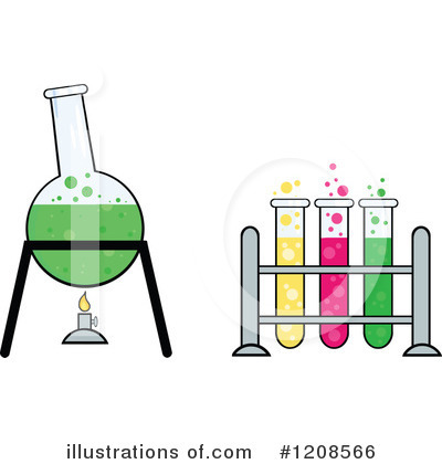 Test Tube Clipart #1208566 by Hit Toon