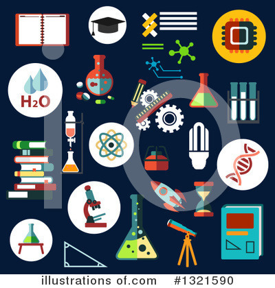 Royalty-Free (RF) Science Clipart Illustration by Vector Tradition SM - Stock Sample #1321590