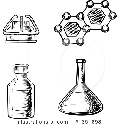 Molecules Clipart #1351898 by Vector Tradition SM