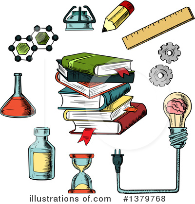 Royalty-Free (RF) Science Clipart Illustration by Vector Tradition SM - Stock Sample #1379768
