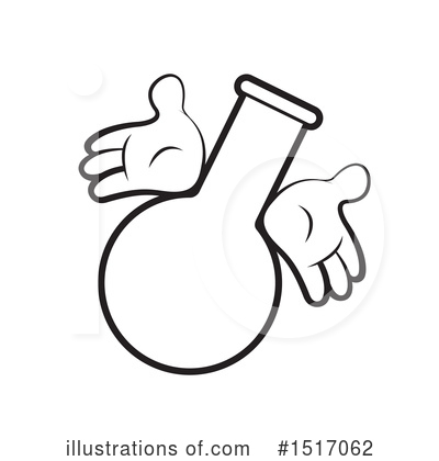 Flask Clipart #1517062 by Lal Perera