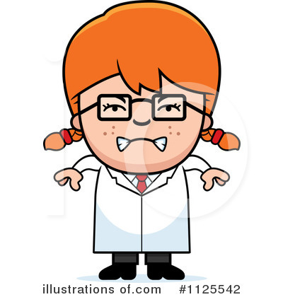 Royalty-Free (RF) Scientist Clipart Illustration by Cory Thoman - Stock Sample #1125542